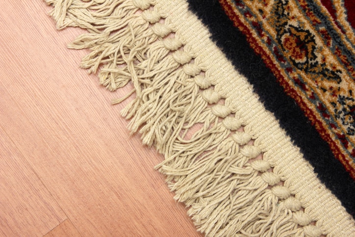 Fringe rug