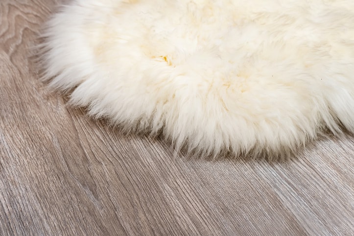 Fur rug