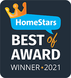 HomeStars Best of Award Winner 2021