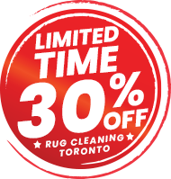 LIMITED TIME 30% OFF Rug Cleaning Toronto