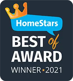 HomeStars Best of Award Winner 2021