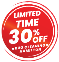 LIMITED TIME 30% OFF Rug Cleaning Hamilton