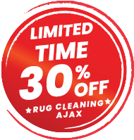 LIMITED TIME 30% OFF Rug Cleaning in Ajax