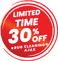 LIMITED TIME 30% OFF Rug Cleaning Ajax