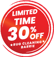 LIMITED TIME 30% OFF Rug Cleaning Barrie