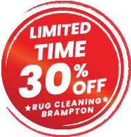 LIMITED TIME 30% OFF Rug Cleaning in Brampton