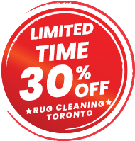 LIMITED TIME 30% OFF Rug Cleaning in Toronto