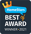 Homestars Best of Award Winner 2021
