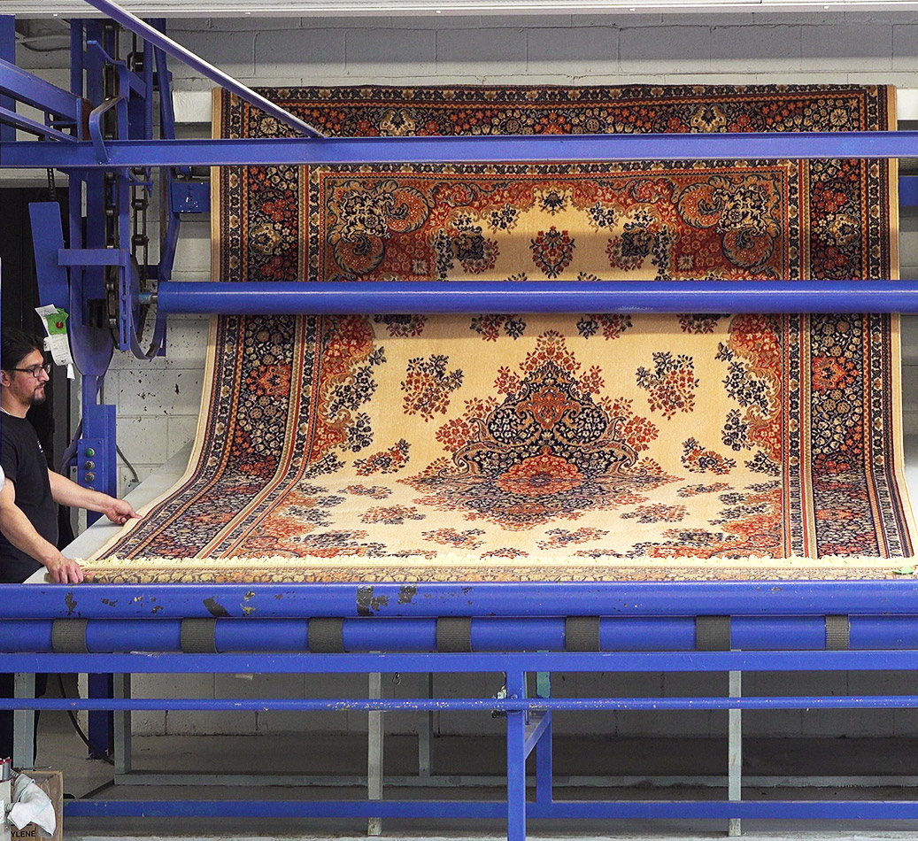 Bidjar rug restoration 
