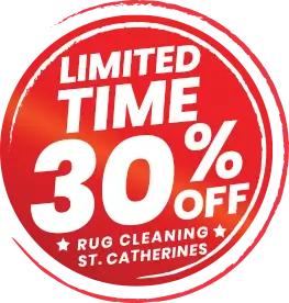 Limited Time 30% Off Rug Cleaning St. Catharines