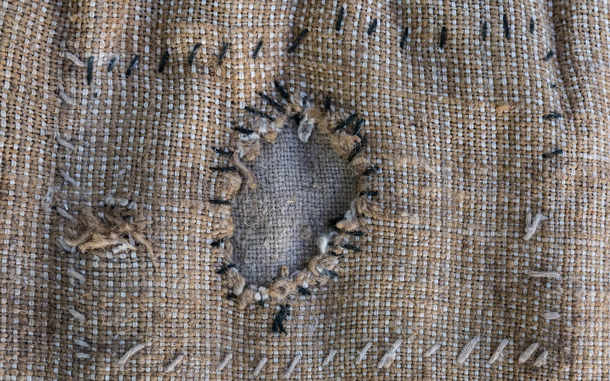 Repairing Holes in Rugs
