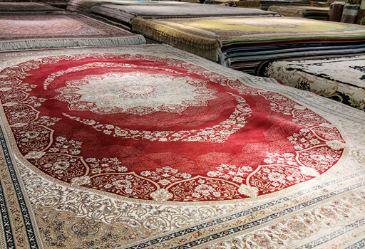 silk rug repair