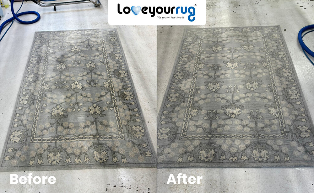Gray Oriental Rug Cleaning