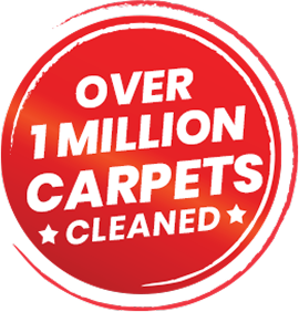 Over 1 million carpets cleaned