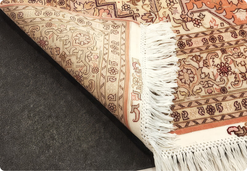 single cushioned rug pad benefits