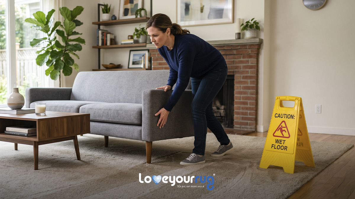 How Long After Carpet Cleaning Can I Put Furniture Back?