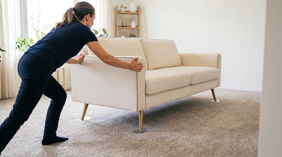 How Long After Carpet Cleaning to Put Furniture Back