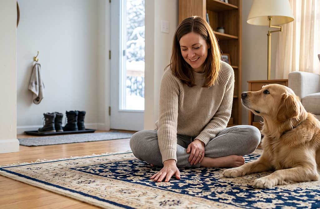winter carpet stain removal tips